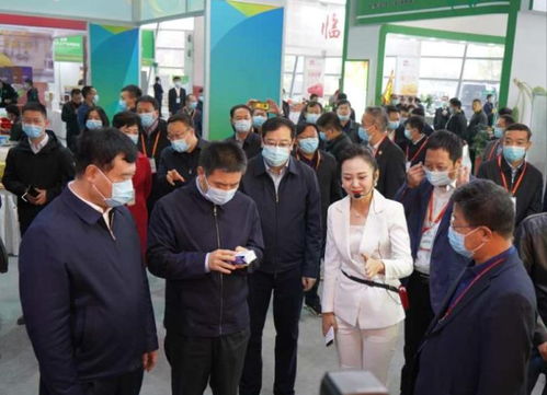 第七屆黃河金三角投資合作交流大會暨渭南農產品加工產業博覽會隆重開幕